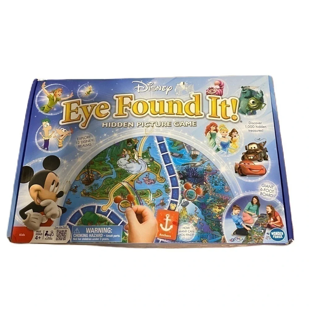 Disney Eye Found It Look and Find Board Game